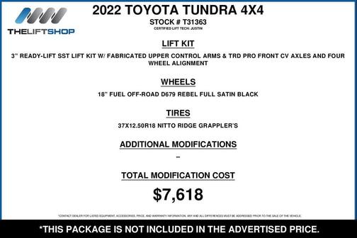 2022 Toyota Tundra Limited