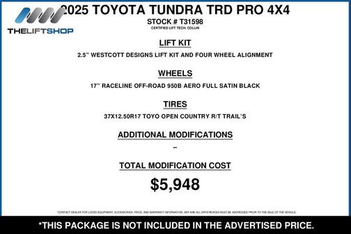 2025 Toyota Tundra Hybrid TRD Pro