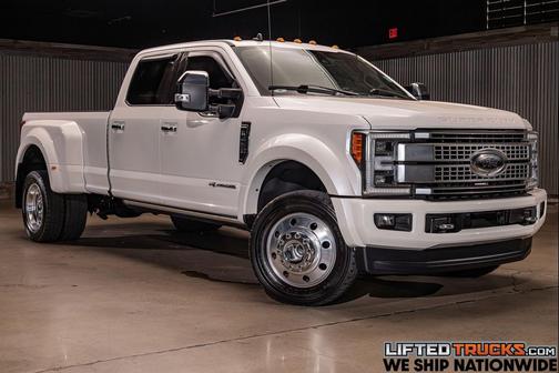 Oxford White 2019 Ford F-450 Platinum