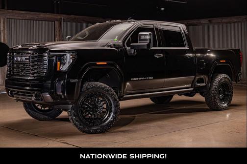 Onyx Black 2025 GMC Sierra 3500 Denali