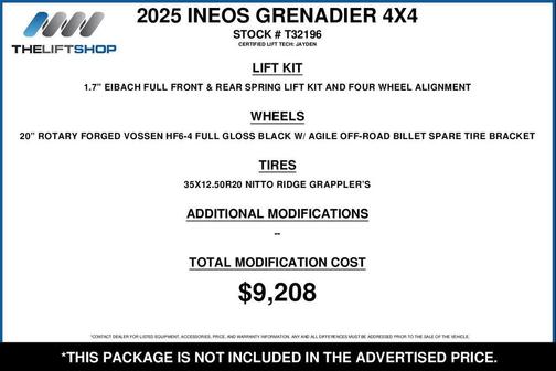 2025 INEOS Grenadier AWD