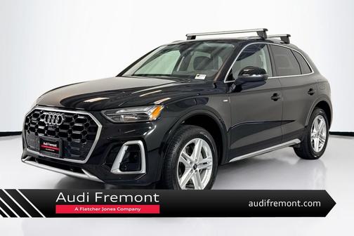 Mythos Black Metallic 2025 Audi Q5 55 S line Premium Plus