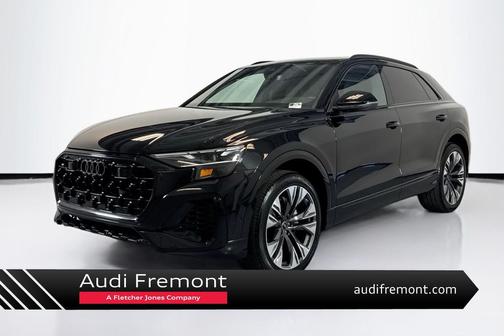 Mythos Black Metallic 2025 Audi Q8 55 Premium