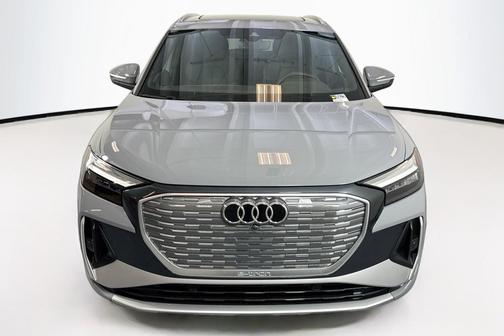 Pebble Gray 2025 Audi Q4 e-tron Premium Plus 55 quattro