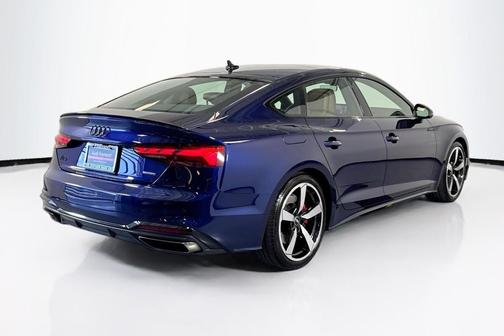 Navarra Blue Metallic 2023 Audi A5 Sportback 45 S Line Premium Plus
