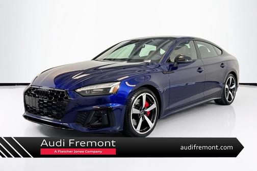 Navarra Blue Metallic 2023 Audi A5 Sportback 45 S Line Premium Plus