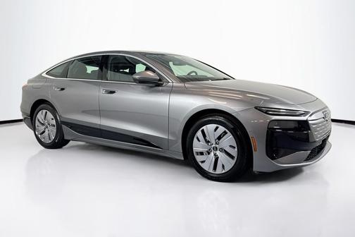 Typhoon Gray Metallic 2025 Audi A6 e-tron Premium