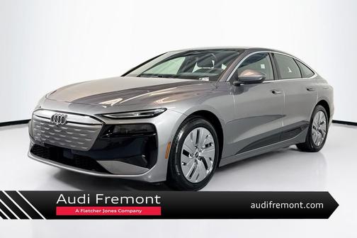 Typhoon Gray Metallic 2025 Audi A6 e-tron Premium