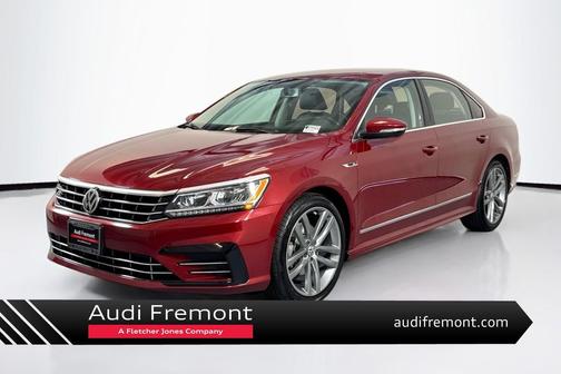 Fortana Red 2017 Volkswagen Passat 1.8T R-Line w/Comfort