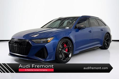 Ascari Blue Metallic 2024 Audi RS 6 Avant 4.0T