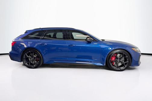 Ascari Blue Metallic 2024 Audi RS 6 Avant 4.0T