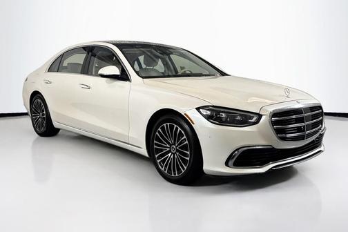 MANUFAKTUR Diamond White 2023 Mercedes-Benz S-Class 4MATIC