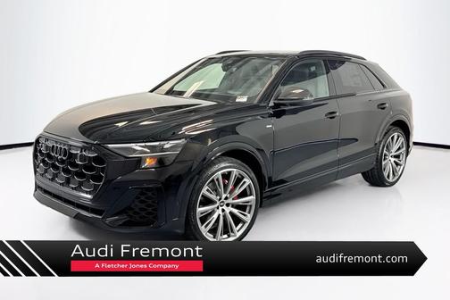 Mythos Black Metallic 2026 Audi Q8 55 Prestige