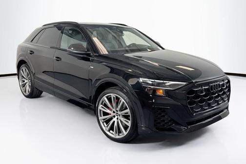Mythos Black Metallic 2026 Audi Q8 55 Prestige