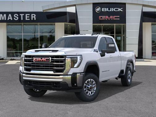 Summit White 2025 GMC Sierra 2500 SLE