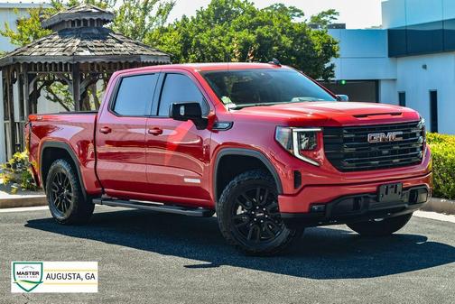Cardinal Red 2022 GMC Sierra 1500 Elevation
