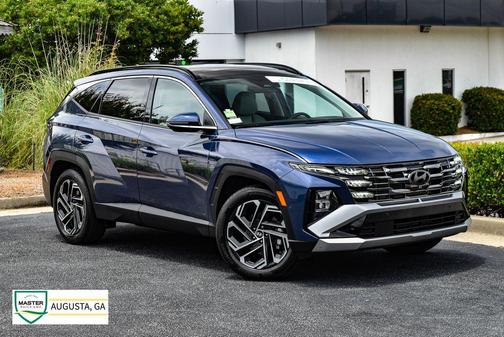 Atlantic Blue 2025 Hyundai TUCSON Limited