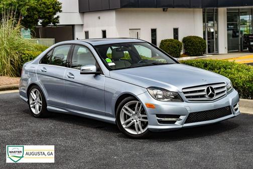 Blue 2013 Mercedes-Benz C-Class C 250