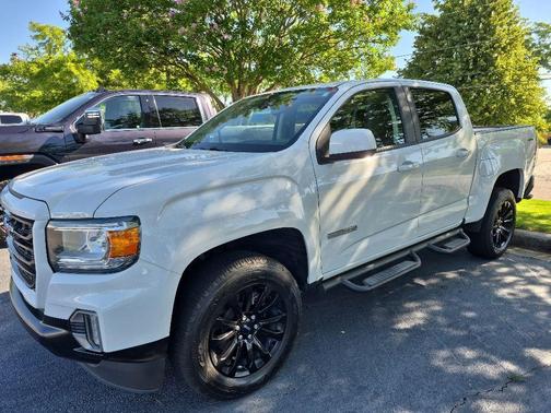 Summit White 2022 GMC Canyon Elevation