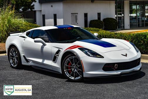 Arctic White 2017 Chevrolet Corvette Grand Sport