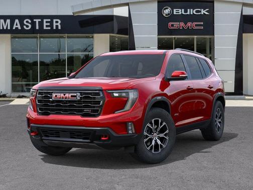 Volcanic Red 2026 GMC Acadia AT4