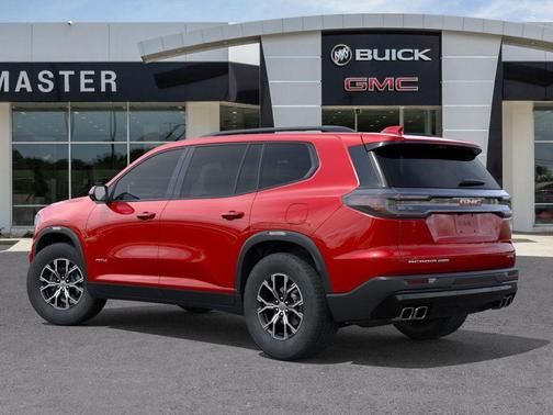 Volcanic Red 2026 GMC Acadia AT4
