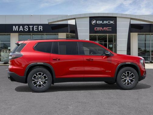 Volcanic Red 2026 GMC Acadia AT4