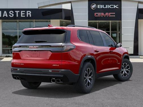 Volcanic Red 2026 GMC Acadia AT4
