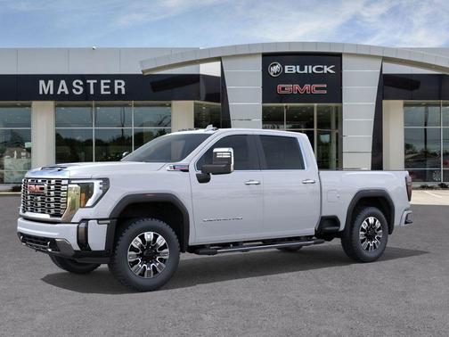 Glacier White 2026 GMC Sierra 2500 Denali
