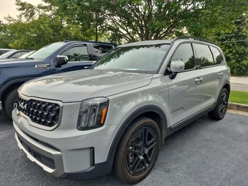 Gray 2023 Kia Telluride EX X-Line