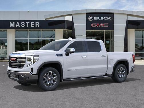 Summit White 2026 GMC Sierra 1500 SLT