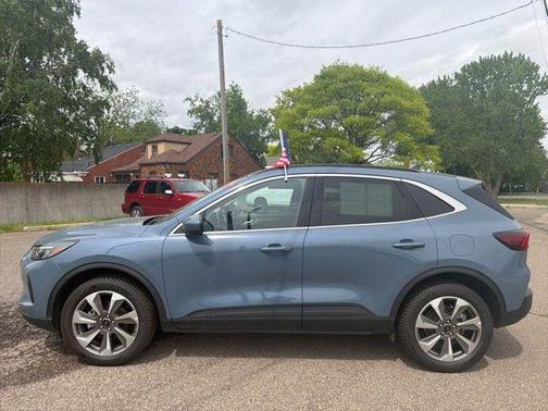 Blue 2025 Ford Escape Platinum