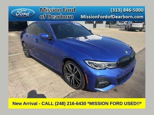 Blue Metallic 2019 BMW 330 i xDrive