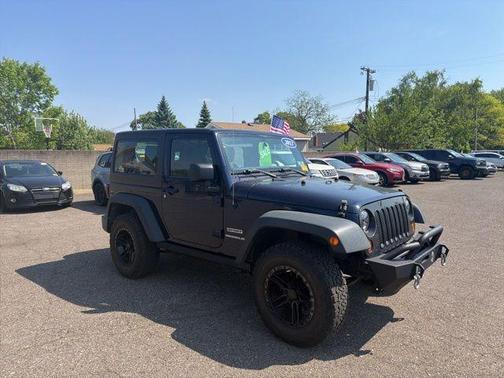 True Blue Pearlcoat 2013 Jeep Wrangler Sport