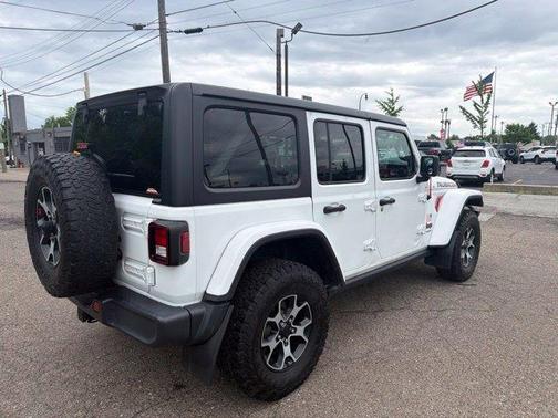 Bright White Clearcoat 2020 Jeep Wrangler Unlimited Rubicon