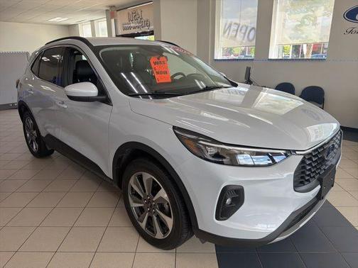 White 2025 Ford Escape Platinum