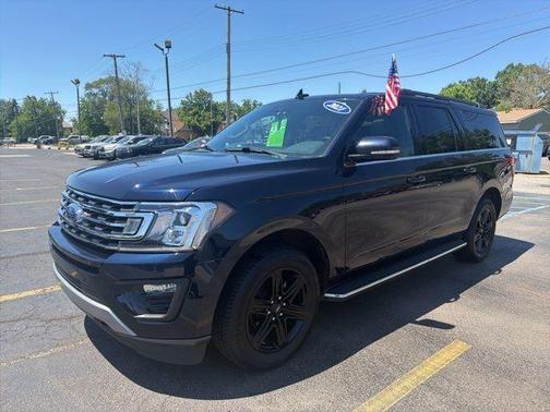 Blue Metallic 2021 Ford Expedition Max XLT