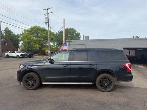 Blue Metallic 2021 Ford Expedition Max XLT