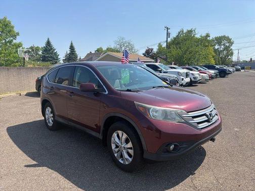 Red 2012 Honda CR-V EX