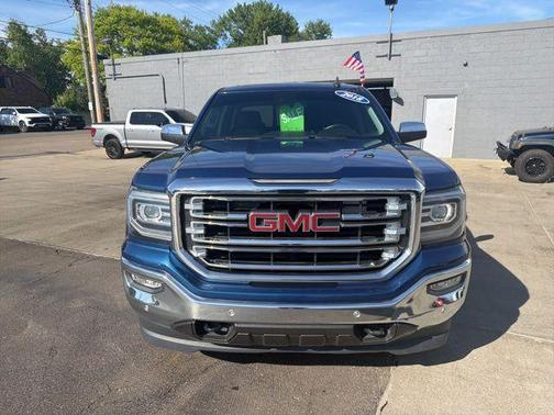 Stone Blue Metallic 2018 GMC Sierra 1500 SLT