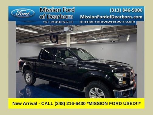 Dark Blue 2017 Ford F-150 XLT