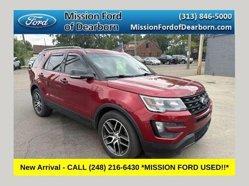 Ruby Red Metallic 2016 Ford Explorer Sport