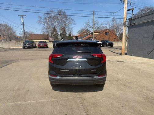 Ebony Twilight Metallic 2021 GMC Terrain SLT