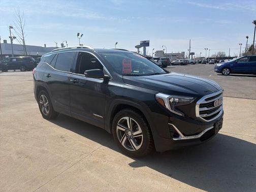 Ebony Twilight Metallic 2021 GMC Terrain SLT