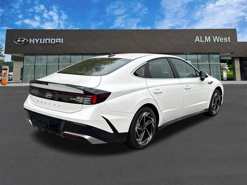 Serenity White 2026 Hyundai SONATA SEL
