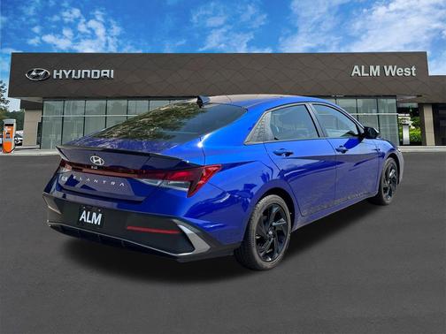 Intense Blue 2026 Hyundai ELANTRA Sport