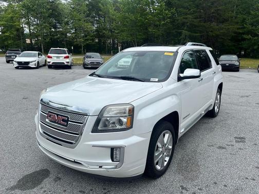 White Frost Tricoat 2017 GMC Terrain Denali