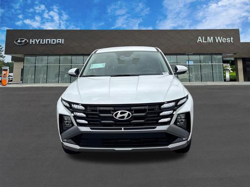 Creamy White Pearl 2026 Hyundai TUCSON Hybrid Blue SE