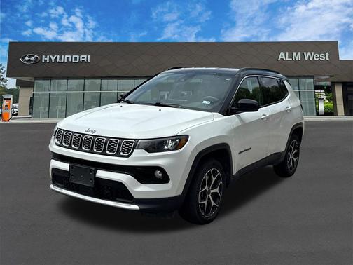 Bright White Clearcoat 2025 Jeep Compass Limited