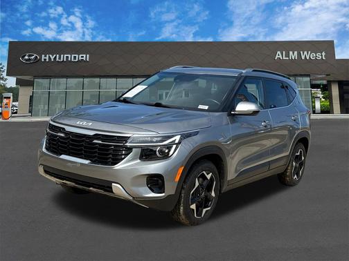 Steel Gray 2024 Kia Seltos EX